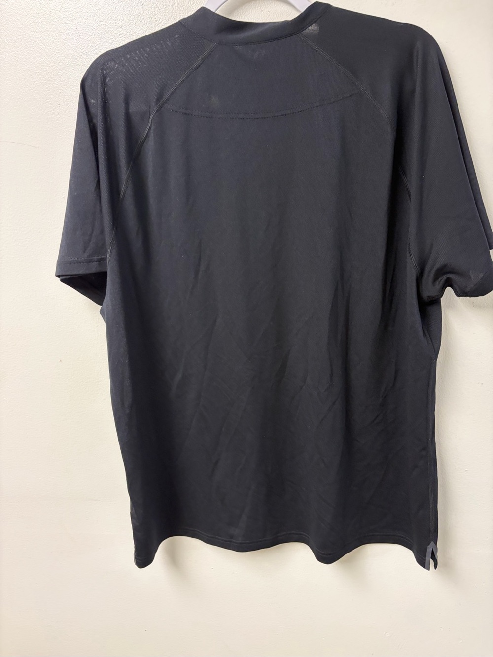 Rhone Delta Piqué Performance Henley Black Size XL - Picture 5 of 6